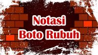 Not dan Lirik Boto Rubuh