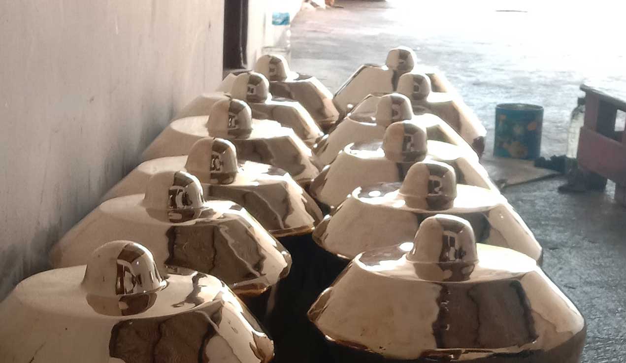alat musik kenong bahan perunggu