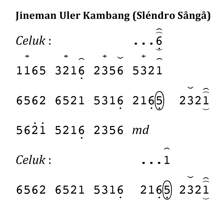 Jineman Uler Kambang Slendro 9