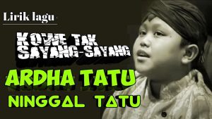 lirik lagu tatu