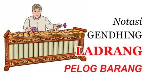 Notasi Gendhing Ladrang Pelog Barang