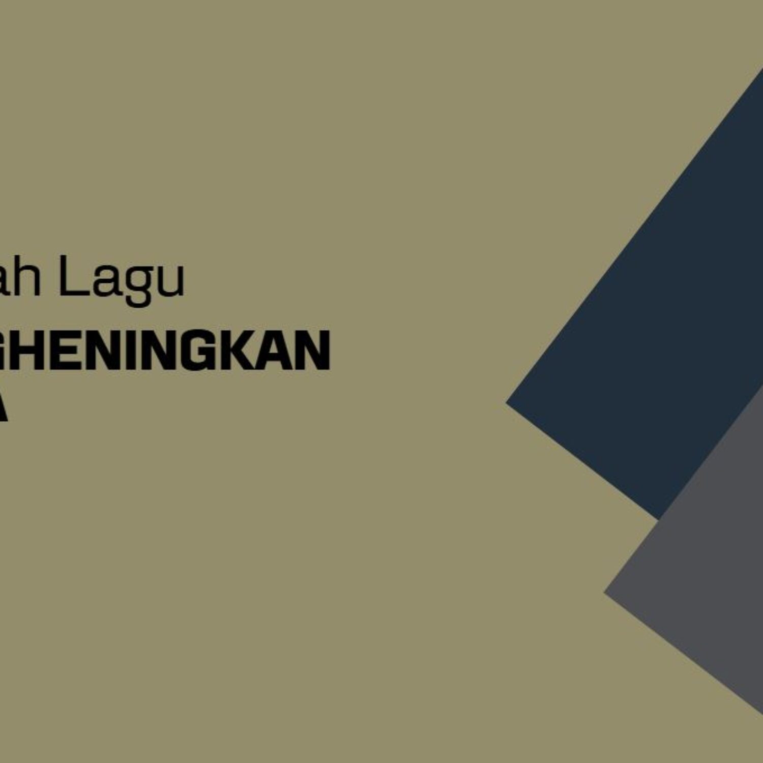 Sejarah Lagu Mengheningkan Cipta