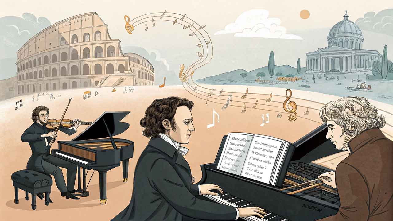 Perkembangan Musik Klasik Era Romantik (1820–1900): Ciri, Komposer, dan Pengaruhnya