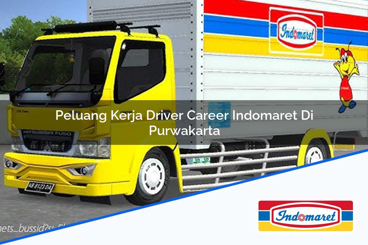 Peluang Kerja Driver Career Indomaret di Purwakarta Tahun 2025